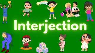 Interjection  Interjection for kids  parts of speech  English grammar KIDS WORLD [upl. by Paradies]