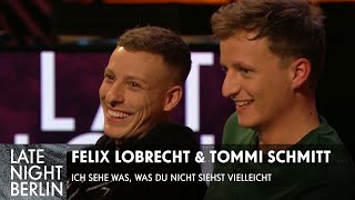 Felix Lobrecht amp Tommi Schmitt sehen was was Klaas nicht sieht  Vielleicht  Late Night Berlin [upl. by Assirrak]