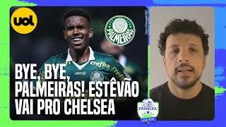 TCHAU PALMEIRAS ESTÊVÃO VAI ASSINAR CONTRATO COM CHELSEA POR SETE TEMPORADAS [upl. by Anoo]