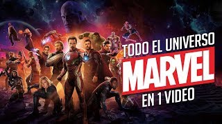 El Universo Cinematografico de Marvel en 1 Video I Fedewolf [upl. by Armin]