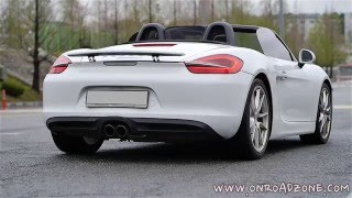 Porsche 981 Boxster S 34 PDK Roof open amp Exhaust sound  포르쉐 981 박스터S 탑 오픈  배기음 shorts [upl. by Feeley]