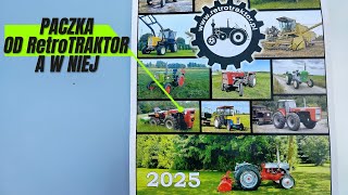 RetroTRAKTOR Kalendarz 2025 z Traktorami Agrojanusz  przegląd poszczególnych miesięcy [upl. by Laehctim668]