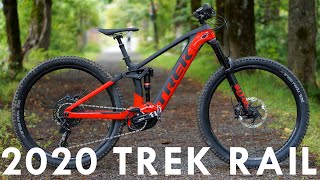 2020 Trek Rail 98 Review  eMTB Videos [upl. by Aliek53]