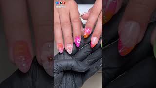 Design hoa 3D quá dễ dàng hoặc mua bột đắp 5lbs của Azura đắp cực êm luôn nè azura xo nailart [upl. by Vitia]