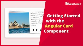 Getting Started with the Angular Card Component [upl. by Fabrin550]