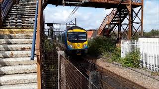 Trains at Ardwick WCML 12092020 [upl. by Ecirtac522]