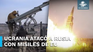 Rusia confirma el primer ataque de Ucrania con misiles ATACMS [upl. by Sherourd]