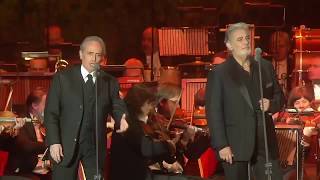 Luciano Pavarotti Memorial Concert HD  Plácido Domingo amp José Carreras [upl. by Ttesil338]