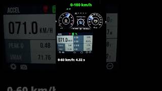 SsangYong Korando 15 TGDi acceleration 0100 14 mile  2021 model  4WD  GPS results Shorts [upl. by Lyndy]