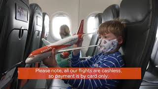 Flying with easyJet  On board [upl. by Nwahsem]