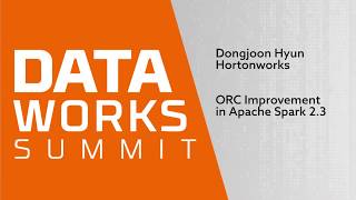 ORC improvement in Apache Spark 23 [upl. by Devland]