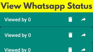 How To View Whatsapp Status Without Letting Them KnowSee Someones Whatsapp Story [upl. by Ivens]