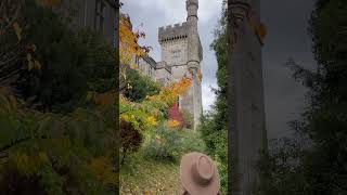 Autumn at Lismore castle 🏰🍂 autumn castle ireland visitireland autumnwalk irish fairytales [upl. by Weinreb]