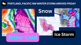 Pacific Northwest Winter Storm To Arrive Friday [upl. by Nigen471]