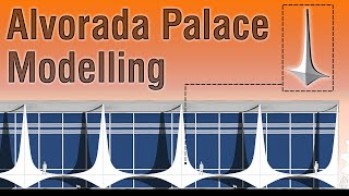 How to model Alvorada Palace in Revit [upl. by Llehcor]