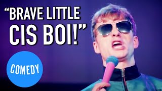 James Acaster on Ricky Gervais Trans Jokes  COLD LASAGNE HATE MYSELF 1999  Universal Comedy [upl. by Nadabas]