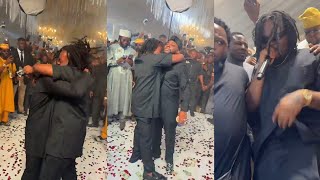 Olamide surprised Davido at his wedding with Fireboy full highlights and Performance [upl. by Ehtyaf322]