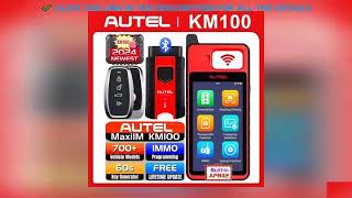 ✔️Autel MaxiIM KM100 Key Fob Programming Immobilizer Tool 2PCS [upl. by Zamir640]