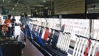 British Rail Vignettes 11 Stockport station carriage sidings and Box No 2 interior 24 May 2000 [upl. by Occer]