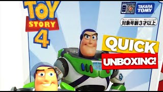 Unboxing amp perbandingan 2 Buzz Lightyears Toy Story Takara Tomy Real Posing VS Signature Collection [upl. by Ola]