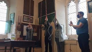 bellringing at Chelmsford Cathedral  5th December 2021 [upl. by Attenat]