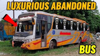 I Found Abandoned Luxurious Bus  Whats Inside this Bus [upl. by Bouton795]