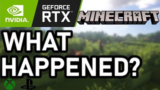 What Happened to Minecraft Ray Tracing Xbox PS5 [upl. by Schultz577]