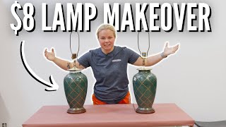 DIY Thrift Flip Lamps on a Budget [upl. by Ramas129]