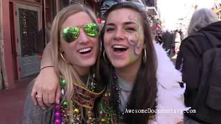 Mardi Gras 2016 Bourbon Street [upl. by Cavil802]