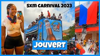 St Maarten Jouvert 2023  Jouvert Morning  SXM Carnival Vlog [upl. by Nawuq]