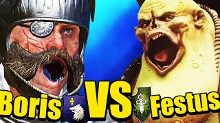 Boris Todbringer VS Festus in Immortal Empires [upl. by Tdnerb519]