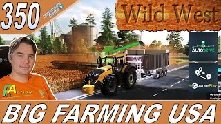 LS22 16fach Map 350 Das Sorghum Feld ist erntereif WildWest 16fach CP AD FarmingSimulator22 [upl. by Francklyn]