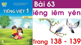 Tiếng việt lớp 1 kết nối tri thức bài 63 [upl. by Amabelle481]