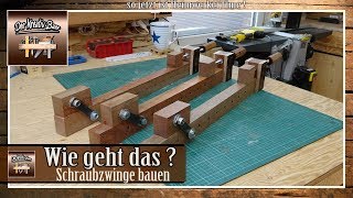 Schraubzwingen aus Holz⁉️WIE GEHT DENN DAS [upl. by Atsirhcal878]