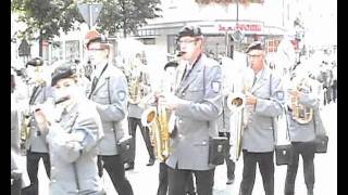 Musikverein Saßmicke mit Klingendem Spiel  Bayerischer Defiliermarsch [upl. by Eeresid]