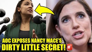 AOC Exposes THE TRUTH About Nancy Mace’s Trans ‘Bathroom Ban’ [upl. by Yokum]