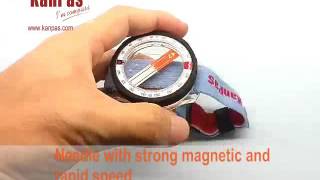 KANPAS Top MTB Orienteering wrist Compass MAW45FS [upl. by Asa253]