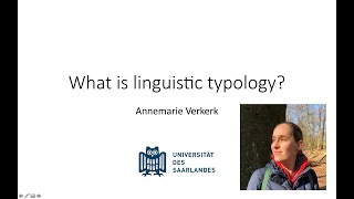 What is linguistic typology [upl. by Arno978]