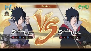 Sasuke Rinne Sharingan vs Sasuke Taka  Naruto Storm Connections [upl. by Bergstein]