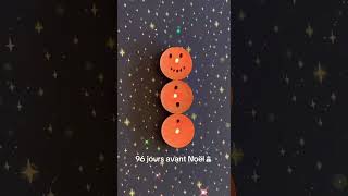 Compte à rebours avant Noël 🎅 décoration de Noël 🎅 Bonhomme de neige avec des bougies⛄️ [upl. by Eiramesor]