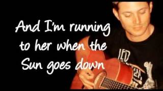 Jason Manns amp Jensen Ackles  Crazy Love lyrics [upl. by Chastain]