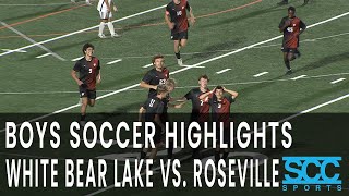 Highlights  Boys Soccer White Bear Lake vs Roseville  September 12 2024 [upl. by Akcirehs366]