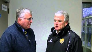 AFC Totton vs Bashley  Frank Gray post match interview [upl. by Eah]