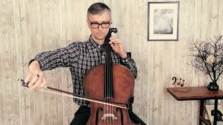 S Lee Cello Etude no 1  Op 31 Melodic and Progressive Exercises [upl. by Loella]