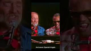 Willie Nelson amp Ray Charles – Seven Spanish Angels live [upl. by Adler285]