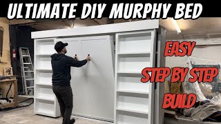 I Built The Ultimate Murphy Bed [upl. by Hsaniva]