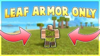 INSANE LEAF ARMOR CHALLENGE IN BOOGA BOOGA IMPOSSIBLE [upl. by Bellanca]