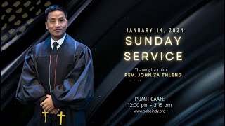 Sunday Service January 14 2024 [upl. by Almat]