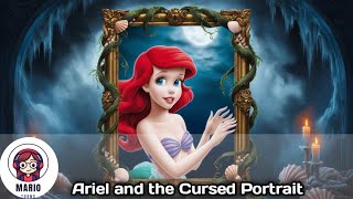 Ariel and the Cursed Portrait the little mermaidEnglish cartoon mariotoons [upl. by Aigneis152]