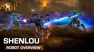 Shenlou 🦗 Robot Overview — War Robots [upl. by Nada41]